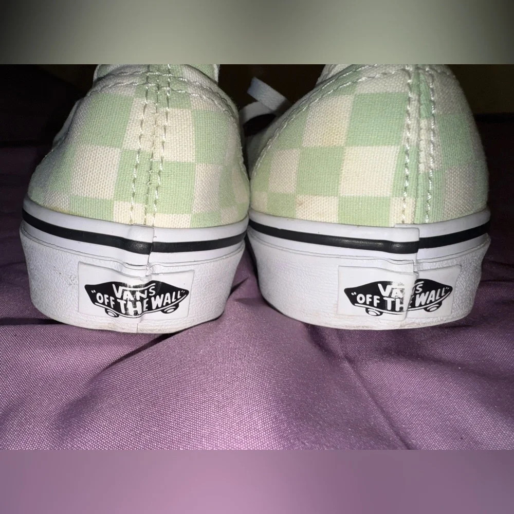 Vans Authentic Checkerboard Ambrosia Sneakers – Women’s Size 8 – EUC - Picture 8 of 11